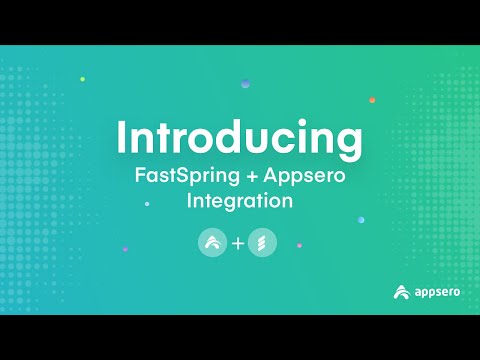 Appsero is introducing FastSpring integration.