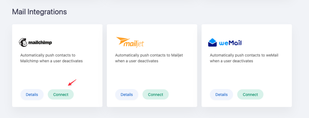 Mailchimp Integration 1