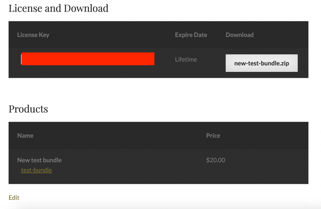 Download the bundle zip file