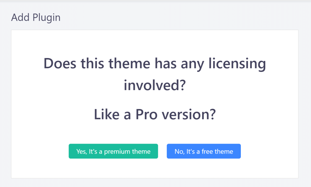 It is premium theme