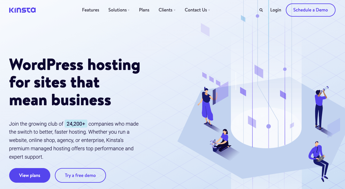 Kinsta- Best Hosting Service for Business