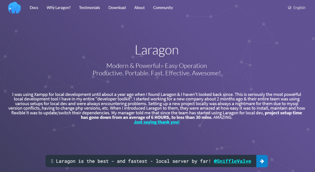 What is Laragon? 