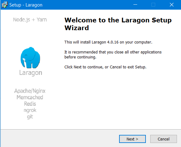 How to install Laragon