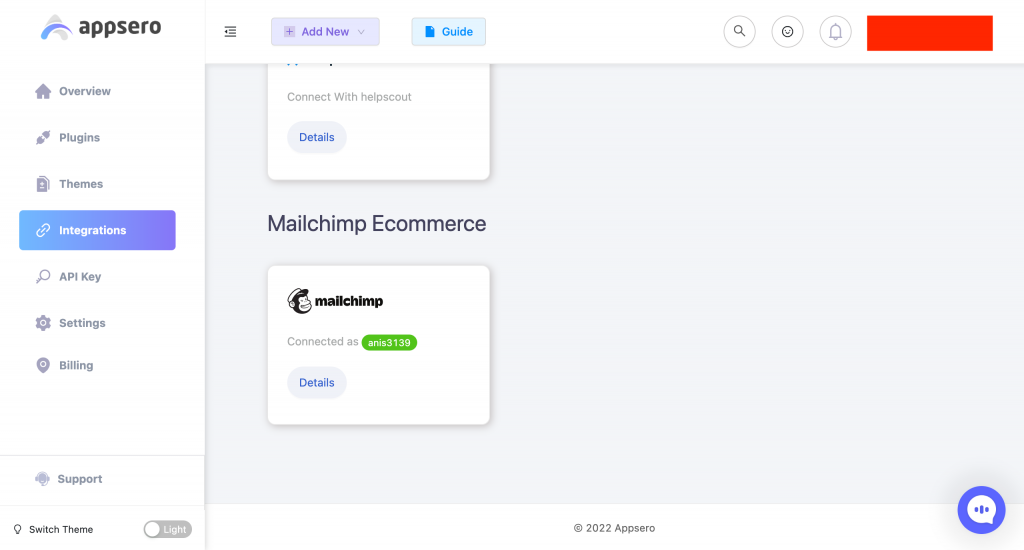 Mailchimp Ecommerce