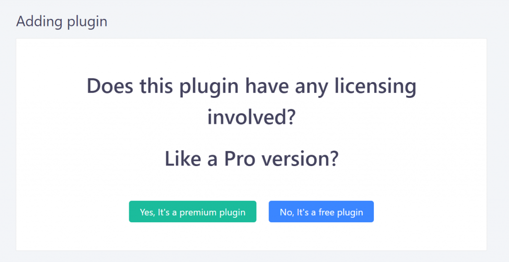 WordPress Plugins License