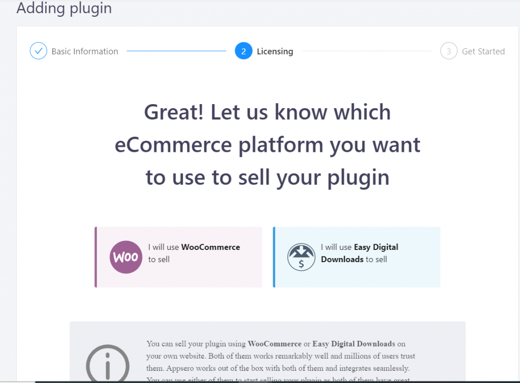 WooCommerce platform