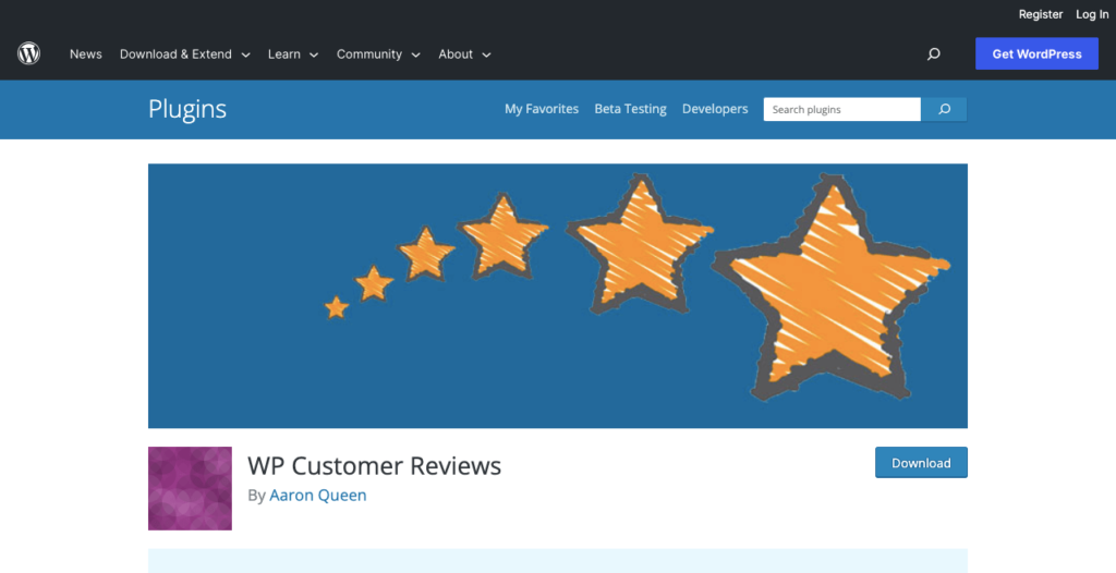 WP Customer Reviews