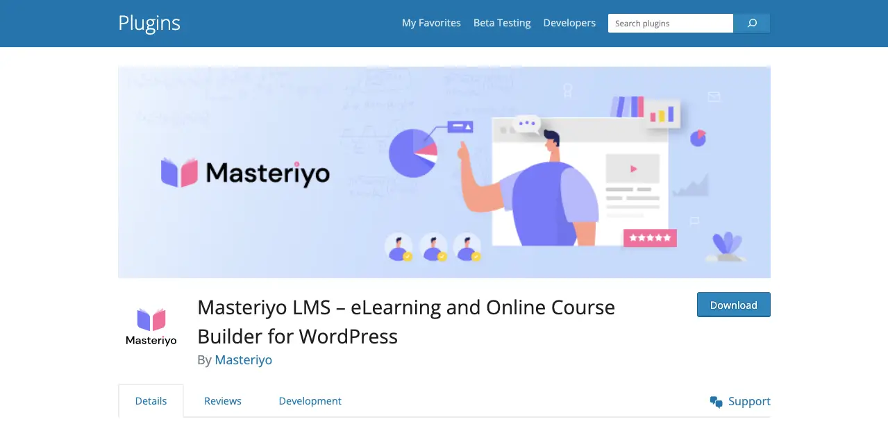 Masteriyo LMS plugin